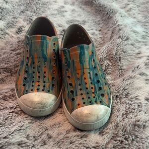 Native Colorful Slip-On Sneakers